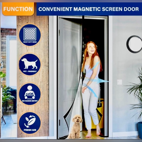 MAGNETIC SCREEN DOOR - Picture 5 of 12
